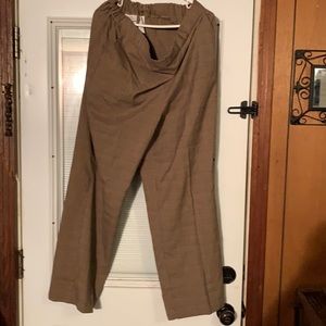 2pair Woman bend over pants multi colored size 18W